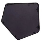 Specchi decorativi asimmetrici da vanità oro anticato moderno larghezza 19 3/4 per bagno camera da letto