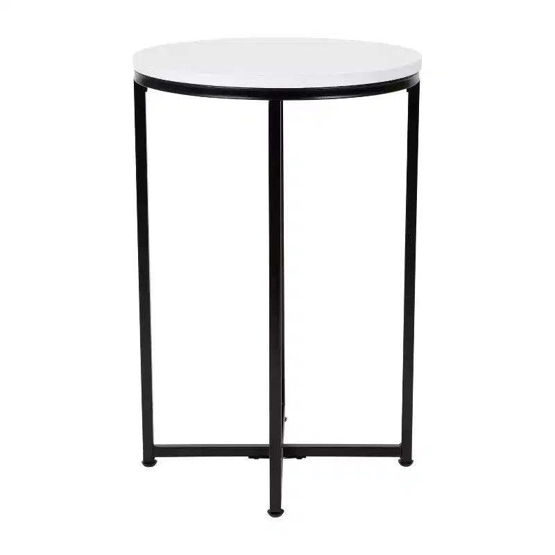 Tavolo Hampstead - Tavolo moderno in laminato con gambe incrociate