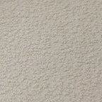 Poltrona quadrata da 28" in bouclé con braccioli ampi