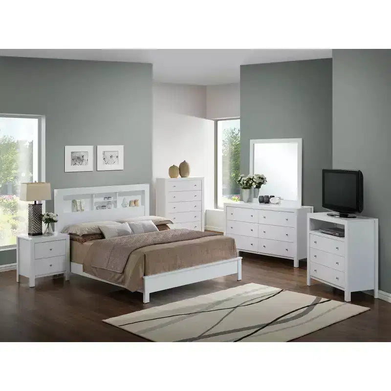 Letto matrimoniale Burlington con contenitore