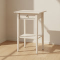 Comodino in legno massello (71 cm H x 46 cm L x 36 cm P)