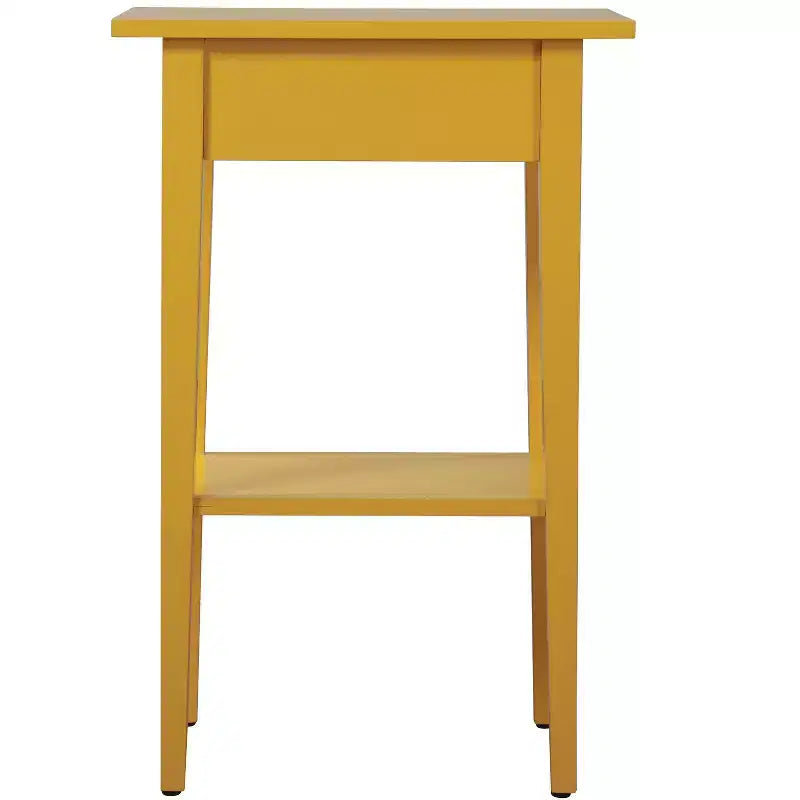 Comodino in legno massello (71 cm H x 46 cm L x 36 cm P)