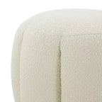 Pouf imbottito in velluto