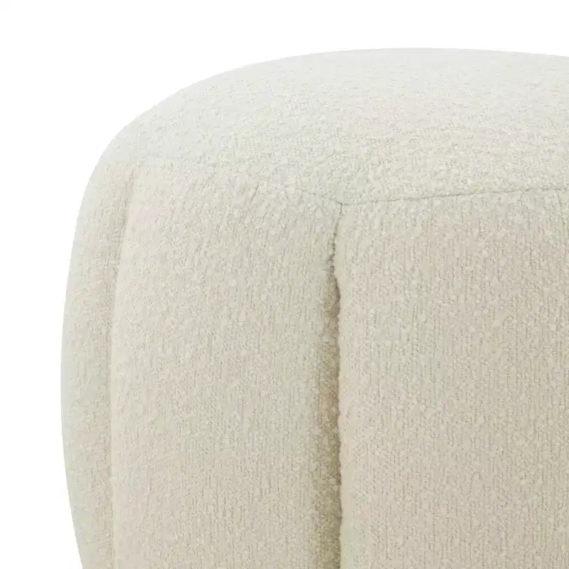 Pouf imbottito in velluto