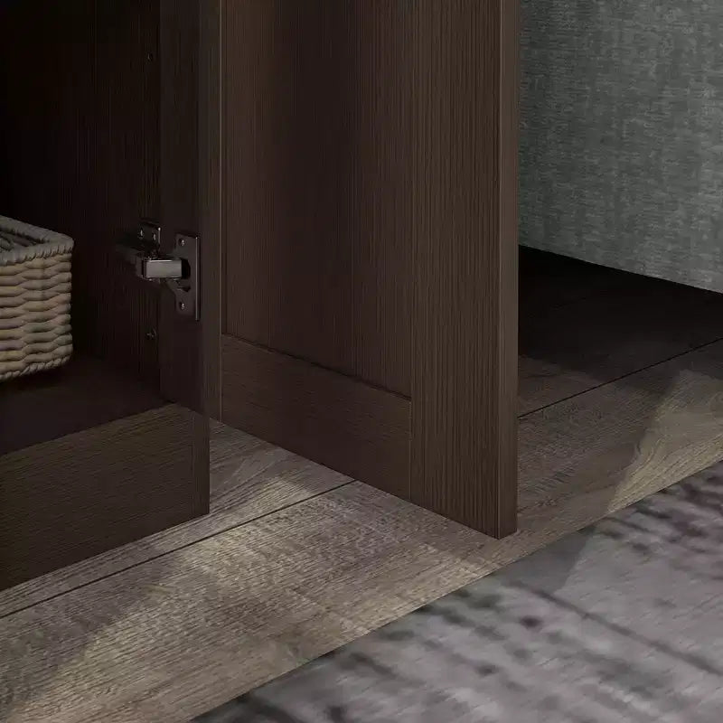Mobile contenitore alto e moderno da 69" con ripiani regolabili per camera da letto, soggiorno o corridoio