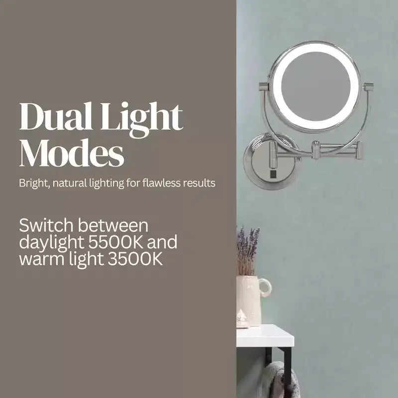 Specchio illuminato a LED Neo Modern